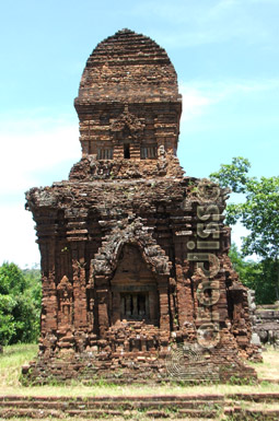 A temple ruin at My Son Vietnam