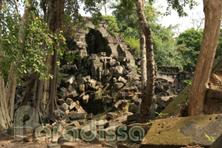 A ruin at the Beng Mealea Temple