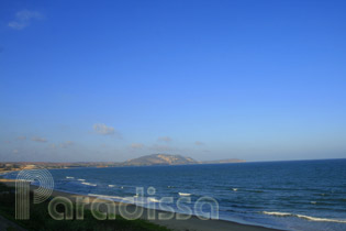 Hon Rom Beach and the scenic Mui Ne Bay, Phan Thiet, Binh Thuan, Vietnam