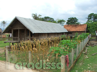 A long house of the Ede at Dak Lak