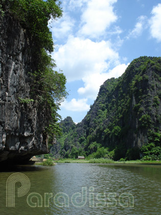 Limestone mountains at Tam Coc, Ninh Binh