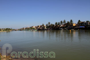 The riverfront of Hoi An Old Town, Quang Nam, Vietnam