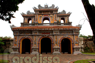 A side gate to Hue Imperial Citadel
