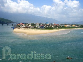 The Lang Co Beach in Hue, Vietnam