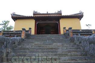 King Minh Mang's tomb at Hue Vietnam