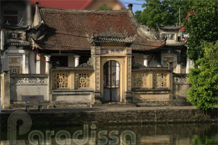 Old architecture at the Nom Village