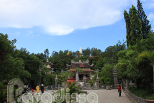 The Long Son Pagoda in Nha Trang City, Khanh Hoa, Vietnam