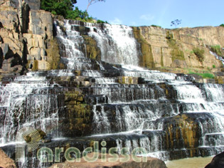 The Pongour Waterfall in Duc Trong, Lam Dong