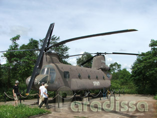 A former US Helicopter at Khe Sanh