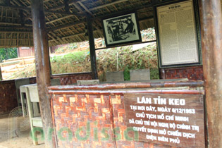 Tin Keo Hut where decision on the Dien Bien Phu Battle was made Tin Keo Hut where decision on the Dien Bien Phu Battle was made