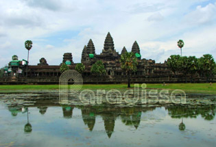 Angkor Wat, Siem Reap, au Cambodge