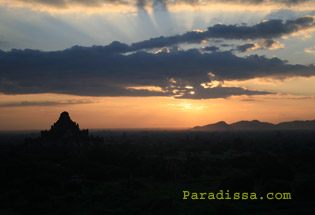 Dawn over Bagan