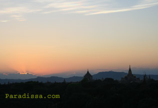 Sunset at Bagan