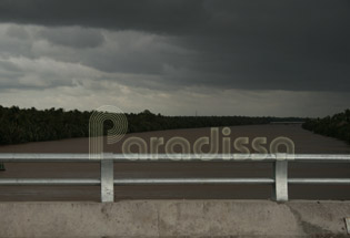 Ben Tre Vietnam rain