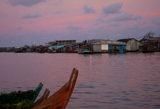 Dawn on Rach Tau Village Dawn on Rach Tau Village