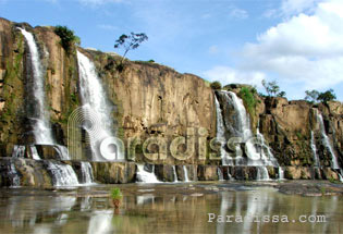 the Pongour Waterfall Lam Dong Vietnam