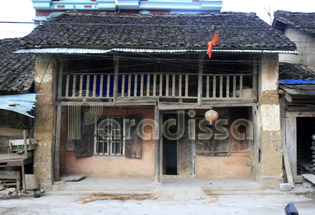 a house in Dong Van Old Quarter