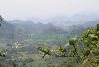Des montagnes calcaires à Quan Ba, Ha Giang