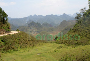 Landscape of Quan Ba, Ha Giang, Vietnam