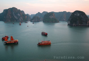 la baie d'Ha-Long