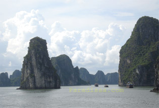 La beauté irréelle de la baie d'Halong Vietnam