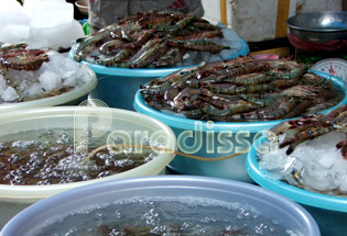 Hang Be Market Hanoi Vietnam