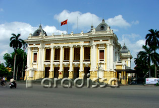 l’Opéra de Hanoi Vietnam
