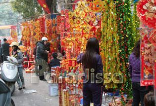 Tet in the Old Quarter of Hanoi Vietnam