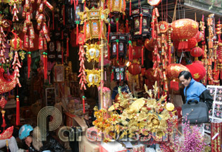 Tet in the Old Quarter of Hanoi Vietnam