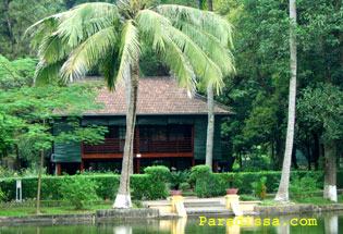 Ho Chi Minh House on stilts Hanoi Vietnam