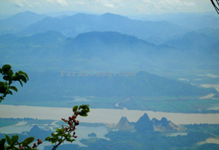 A view of the Da River from Ba Vi National Park