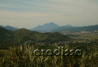 Hoa Binh ville d'en haut