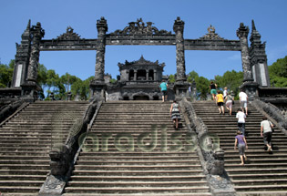 Gate to Khai Dinh Tomb