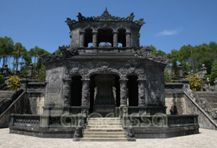 Tomb Khai Dinh Hue Vietnam