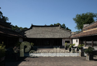 Working area of Tu Duc at the tomb compllex