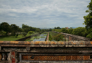 There are moats surrounding the Royal Citadel