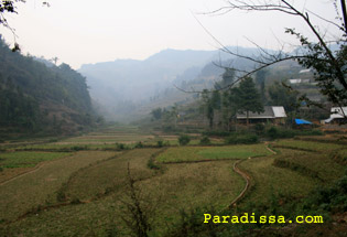 Pho Village (Flower Hmong) in Bac Ha