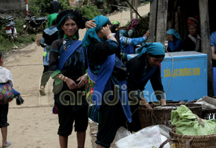 Ha Nhi People at Muong Hum, Lao Cai