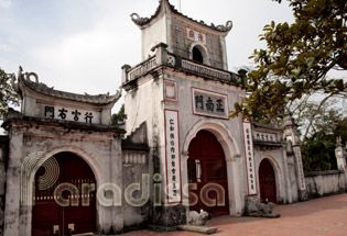 The Tran Temple in Nam Dinh Province, Vietnam