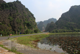 Route panoramique de Hoa Lu à Trang An