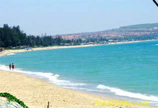 Doi Duong Beach, Phan Thiet City, Binh Thuan Vietnam