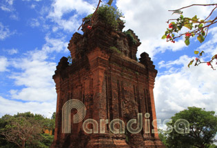 Nhan Cham Tower at Tuy Hoa, Phu Yen