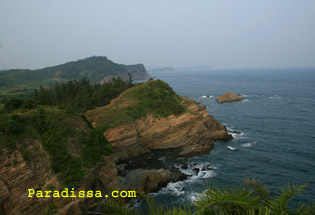 Rocks on the south-eastern seaside