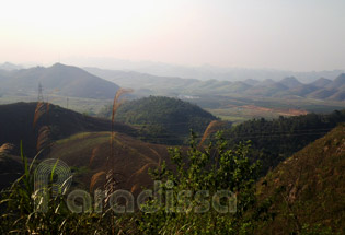 Mountains at Moc Chau