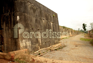 Wall of Ho Citadel in Thanh Hoa