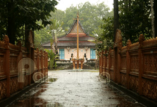 Samrong Ek Pagoda Tra Vinh Vietnam