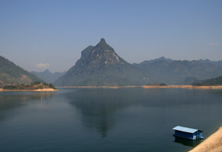 The Pac Ta Mountain at Na Hang