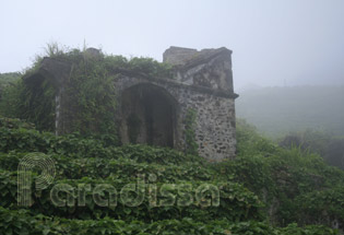 Ruins of French old villas at Tam Dao