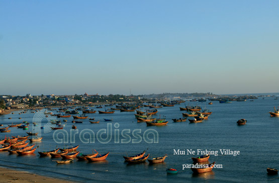 Mui Ne Fishing Village is a great spot which can be visited on a bike tour at Mui Ne