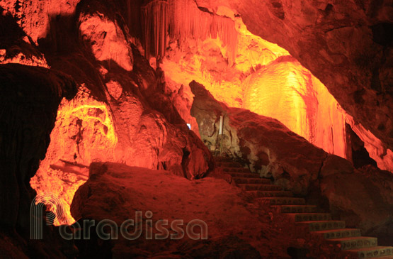 The Nguom Ngao Cave in a hidden valley in Cao Bang Vietnam